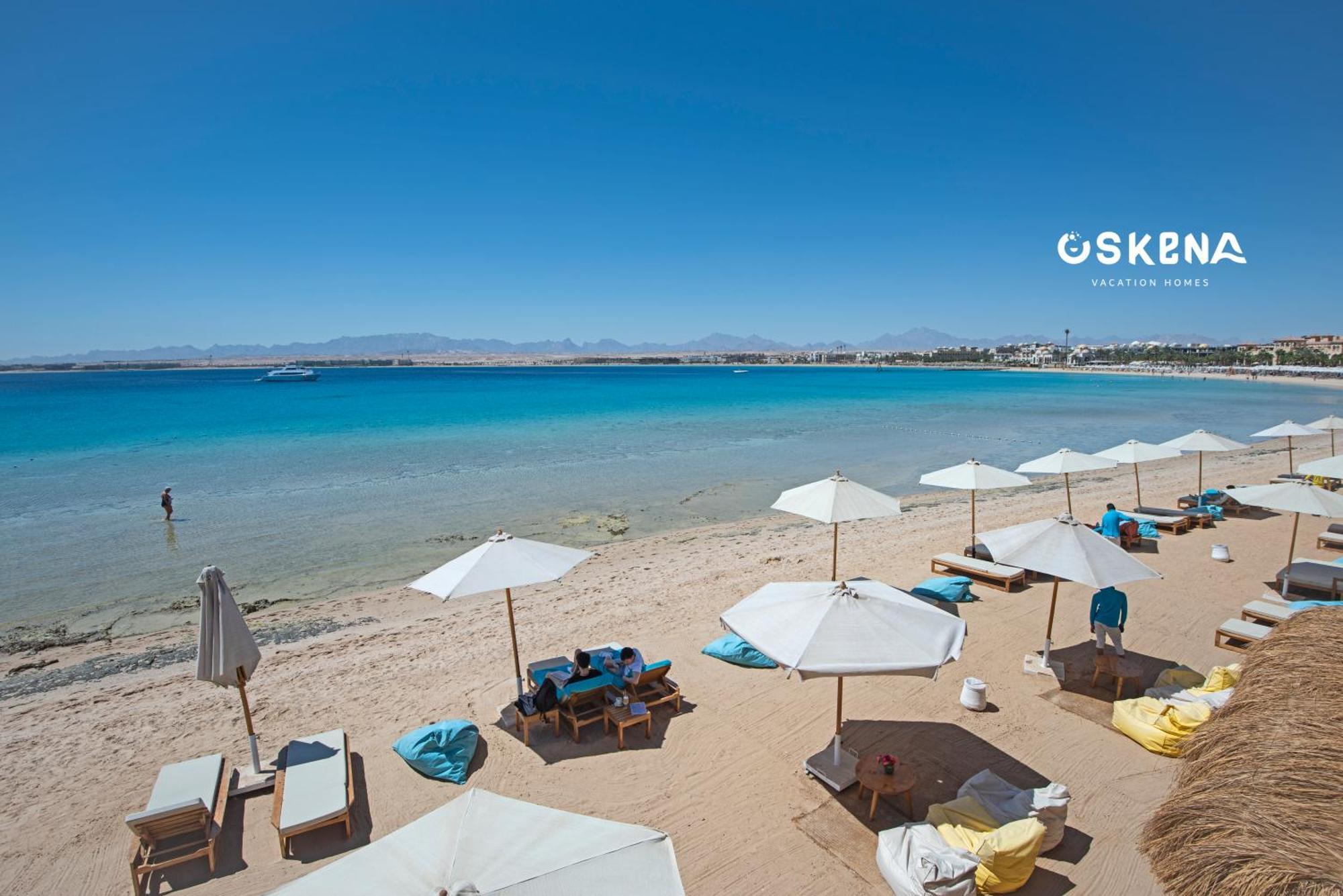 شقة Oskena Azzurra Sahl Hasheesh الغردقة المظهر الخارجي الصورة