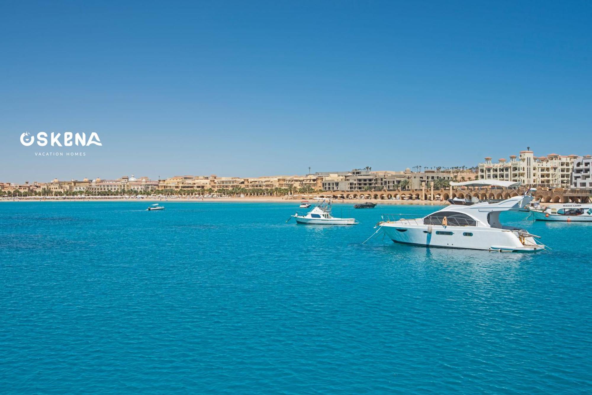 شقة Oskena Azzurra Sahl Hasheesh الغردقة المظهر الخارجي الصورة