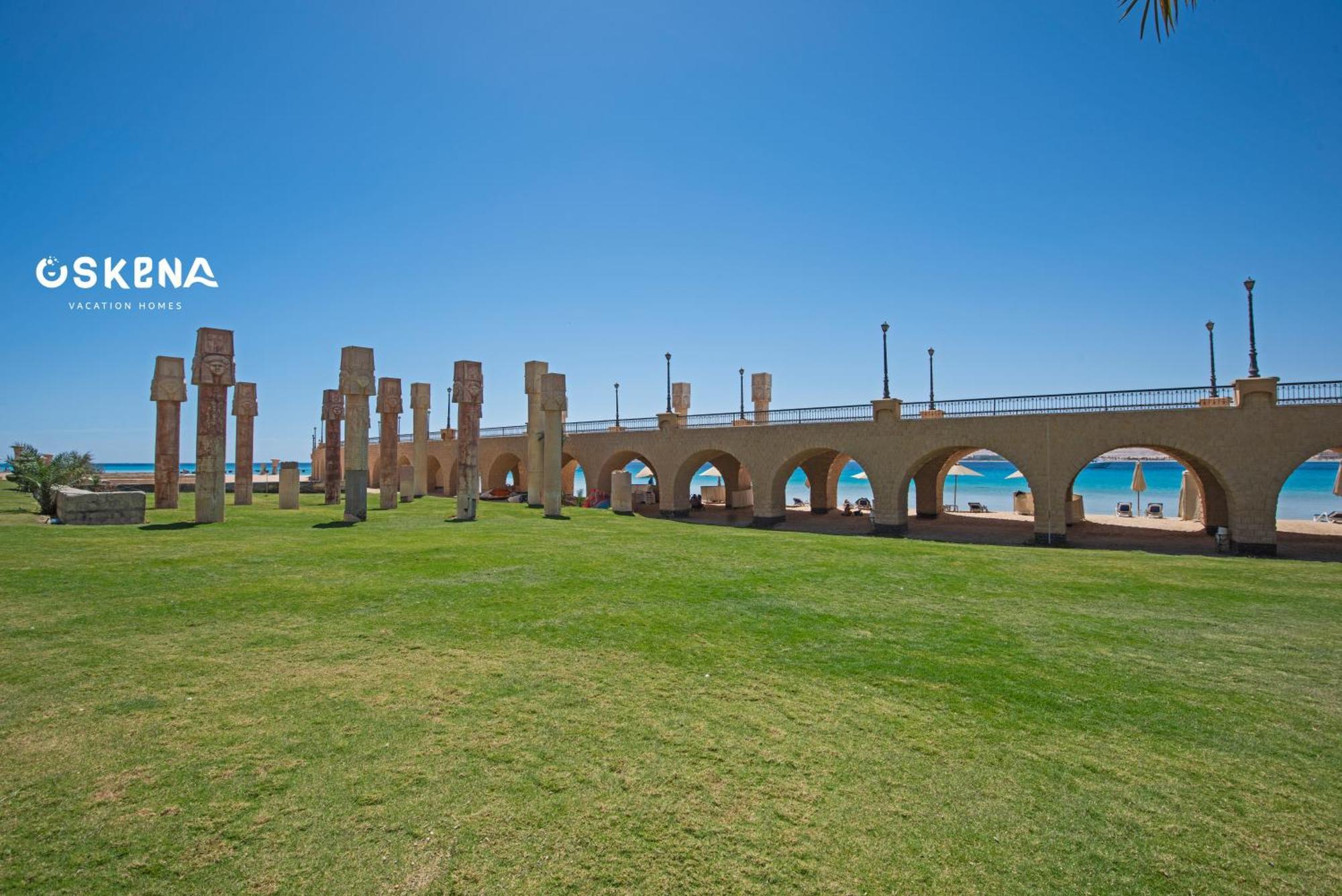 شقة Oskena Azzurra Sahl Hasheesh الغردقة المظهر الخارجي الصورة