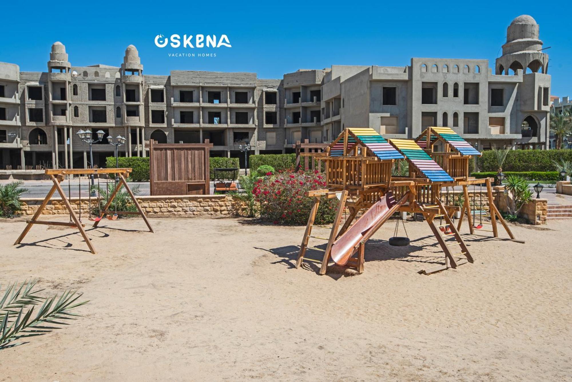 شقة Oskena Azzurra Sahl Hasheesh الغردقة المظهر الخارجي الصورة