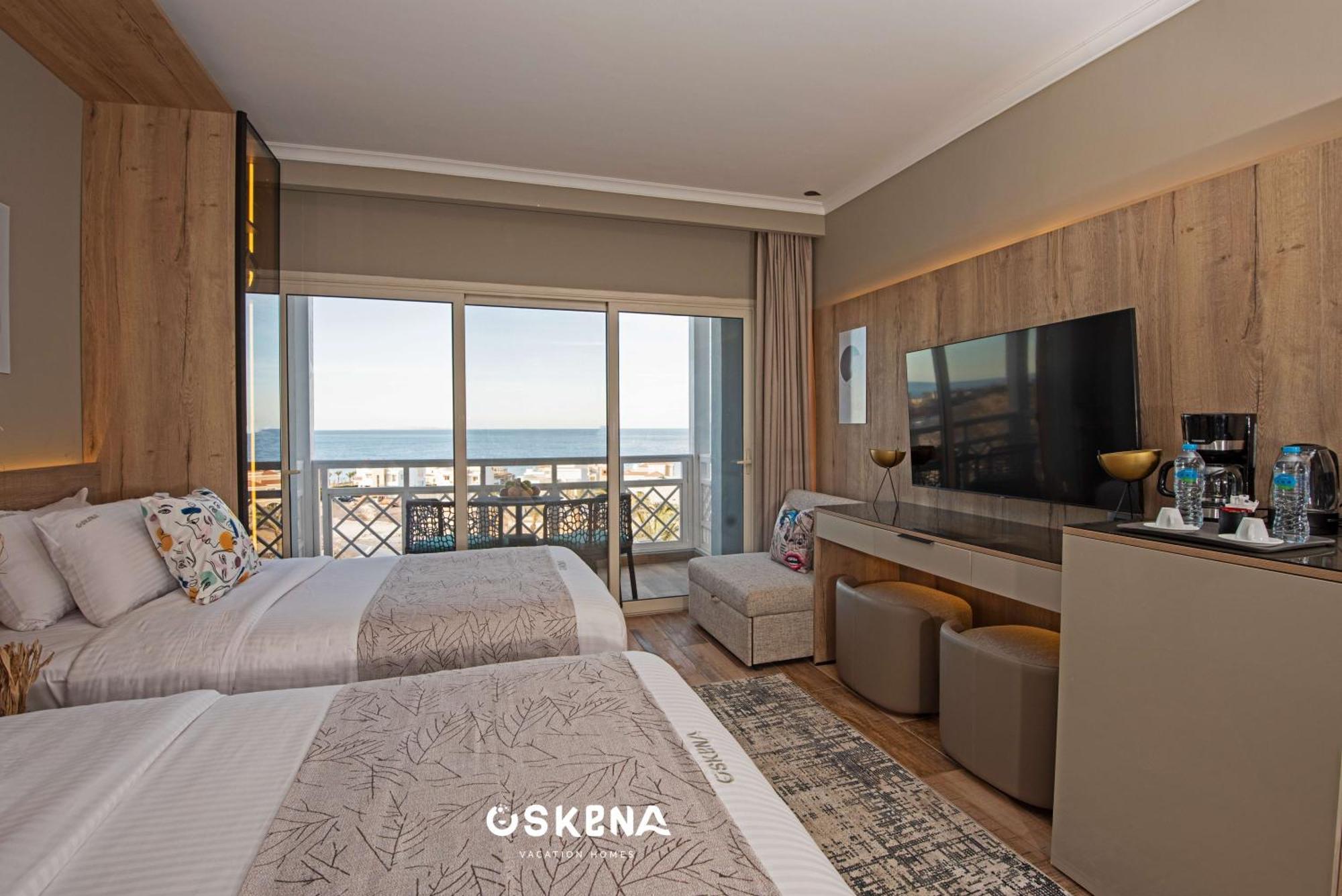 شقة Oskena Azzurra Sahl Hasheesh الغردقة المظهر الخارجي الصورة
